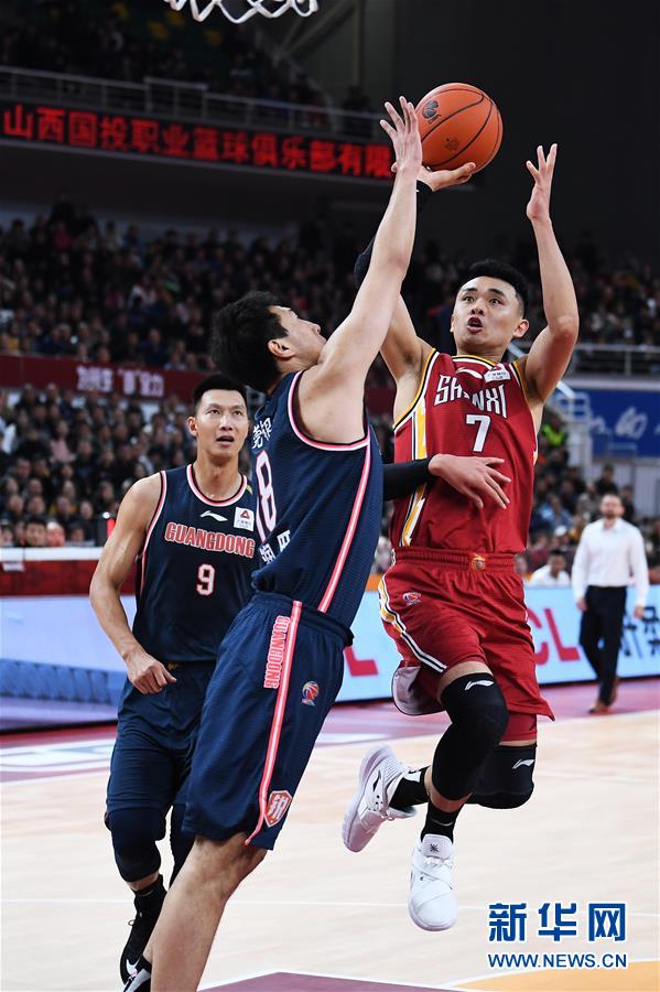 （体育）（5）篮球――CBA常规赛：山西汾酒股份不敌广东东莞银行