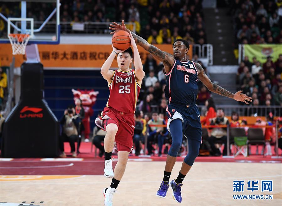 （体育）（7）篮球――CBA常规赛：山西汾酒股份不敌广东东莞银行