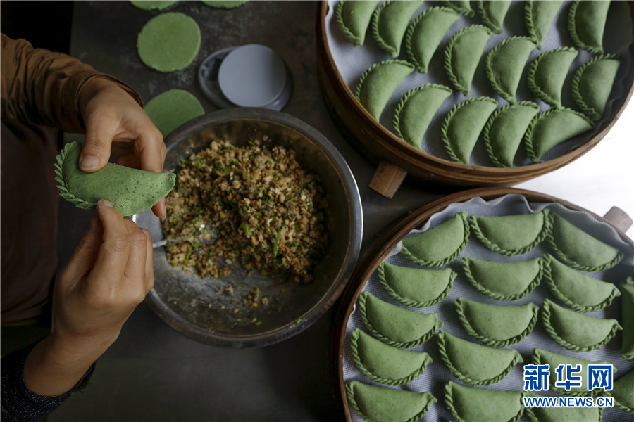 清明饺香飘徽州