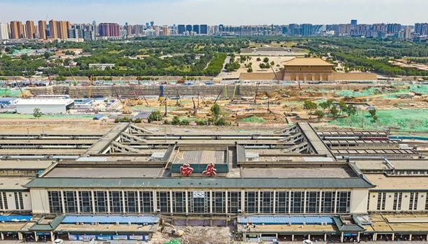 您熟悉的西安火车站还在——西安站改扩建工程施工现场侧记