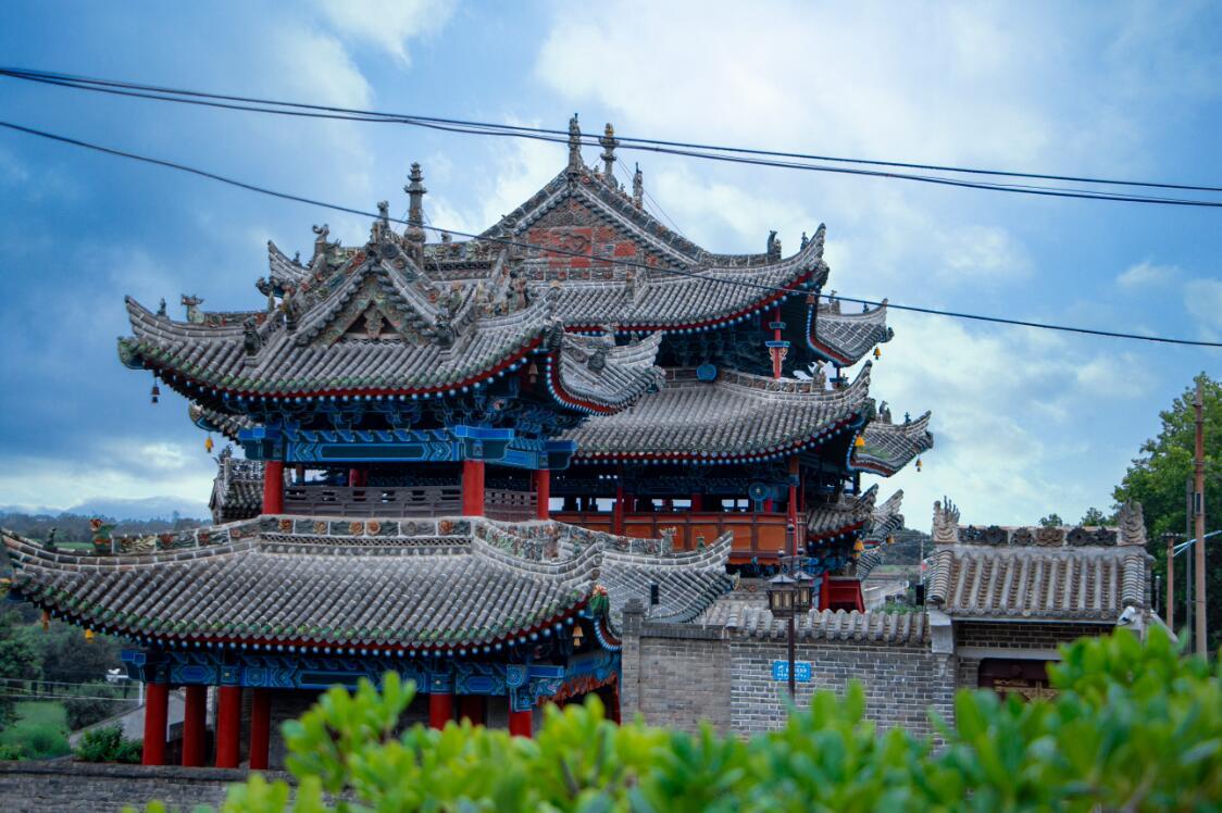 陕西省渭南市澄城县城隍庙位于县城西门口,始建于唐德宗贞元十三年