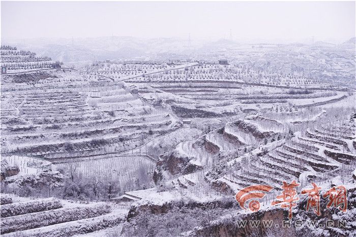 榆林市|榆林今冬“初雪”已发货 黄土高原的雪景美翻了！