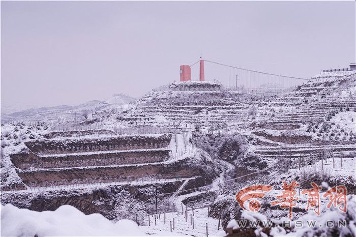 榆林市|榆林今冬“初雪”已发货 黄土高原的雪景美翻了！