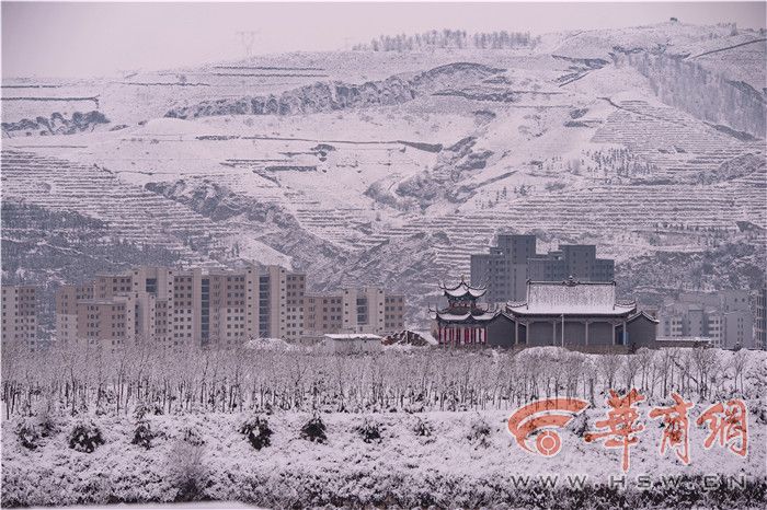 榆林市|榆林今冬“初雪”已发货 黄土高原的雪景美翻了！