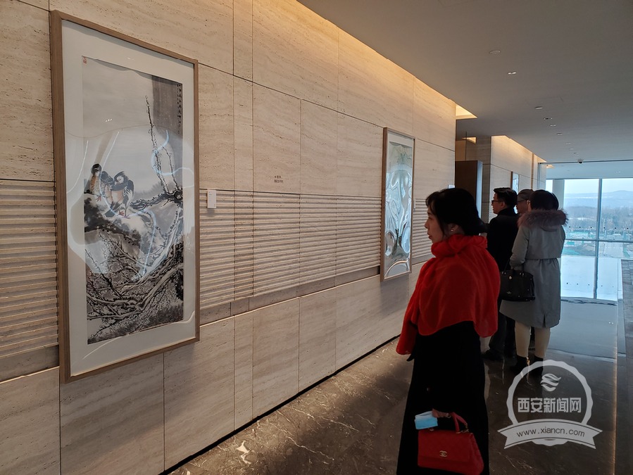 “相呈——中国画名家作品迎春邀请展” 丰富城市艺术表达 - 西部网（陕西新闻网）