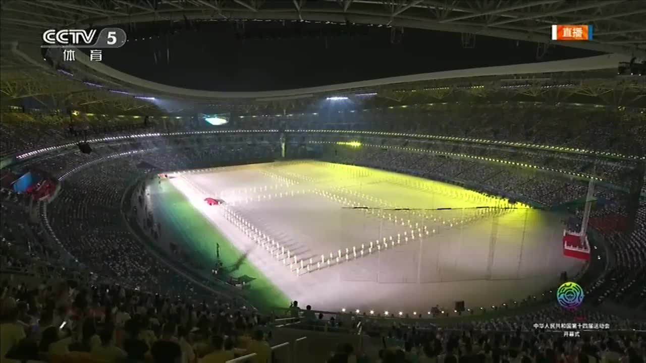 全運會開幕式響起歌唱祖國