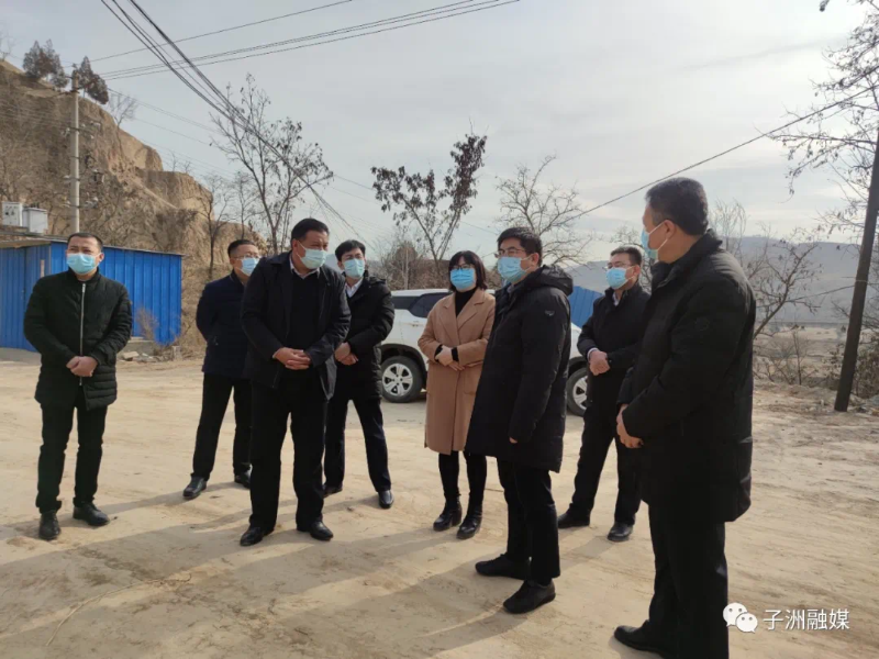 榆林市委常委,宣传部部长曾德超调研子洲疫情防控工作