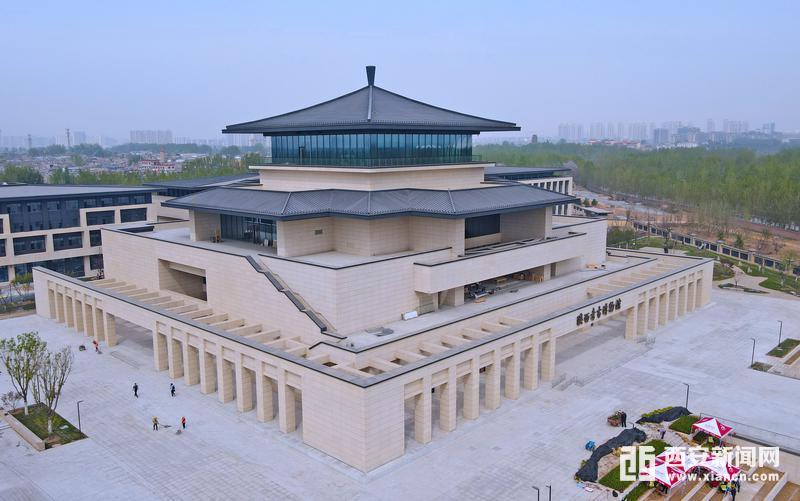 建设中的陕西考古博物馆