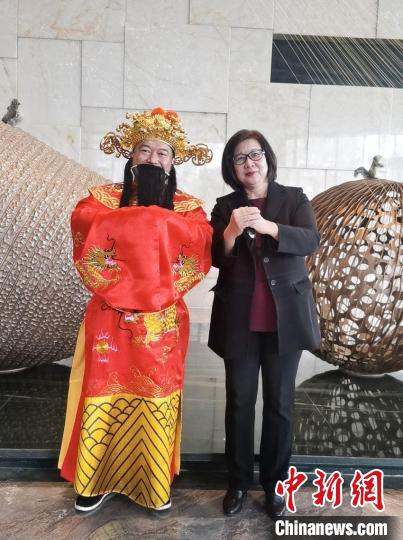 台商赖丽华在长春过春节。 受访者供图 台商赖丽华在长春过春节。 受访者供图