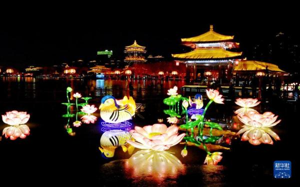 瞰西安灯火未央