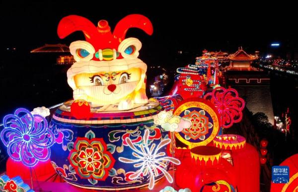 瞰西安灯火未央