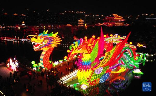 瞰西安灯火未央