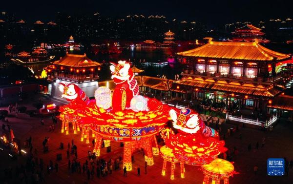 瞰西安灯火未央