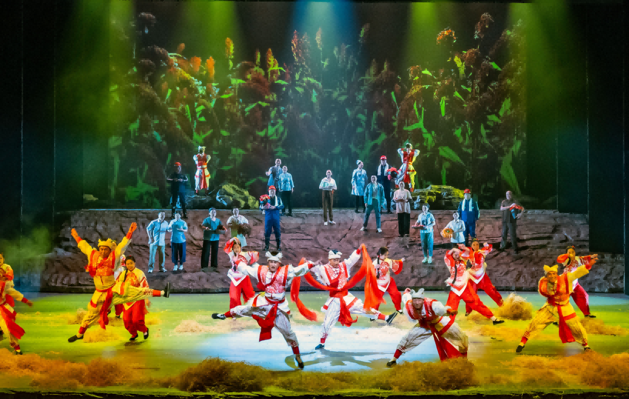 音乐剧《酒曲人生》在榆林展演 声光电中展现陕北风情和神木巨变
