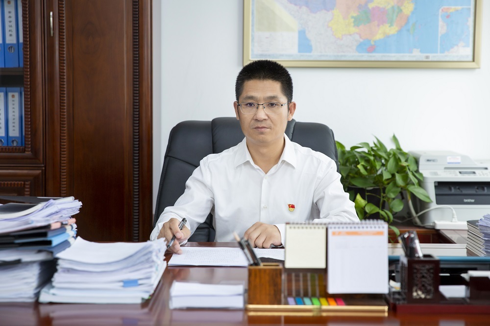 定边县委书记姬世平。（定边县委宣传部供图）