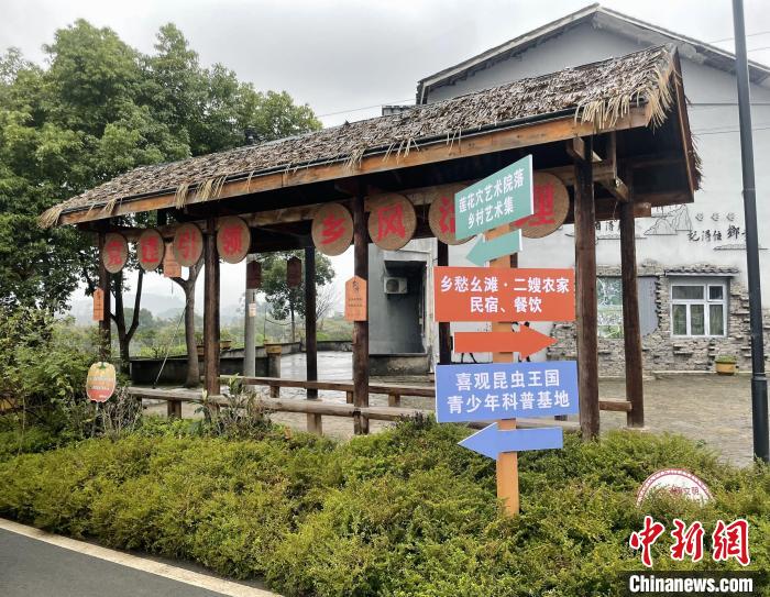 图为璧山区七塘镇将军村莲花穴村农文旅融合发展。 王婷婷 摄