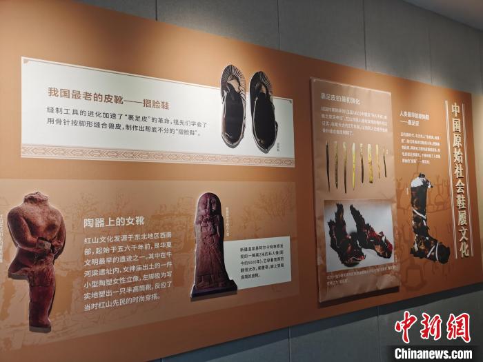 图为河南睢县“中国鞋都博物馆”。 刘鹏 摄