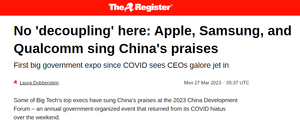 【中国那些事儿】外媒聚焦中国发展高层论坛:打破对华“脱钩”迷思 - 西部网(陕西新闻网)