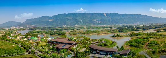 龙水湖旅游度假区。大足区委宣传部供图 华龙网发