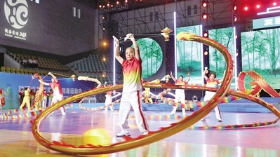 群众的盛会 健身的舞台 陕西省第四届全民健身运动会开幕