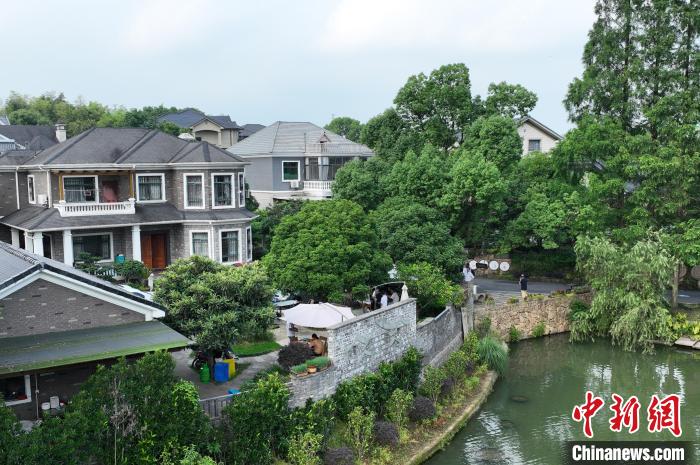 杭州市余杭区小古城村。 王刚 摄
