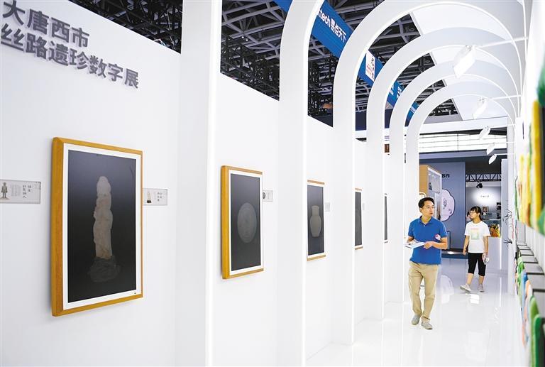 文博会架起“交流桥” “绿家底”带来大收益 看央媒镜头里蓬勃发展的西安 - 西部网（陕西新闻网）