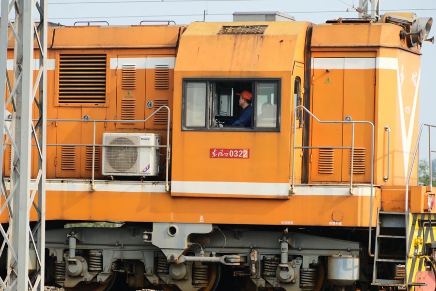 <br/ >西部陆海新通道长寿班列。华龙网记者 舒婷 摄