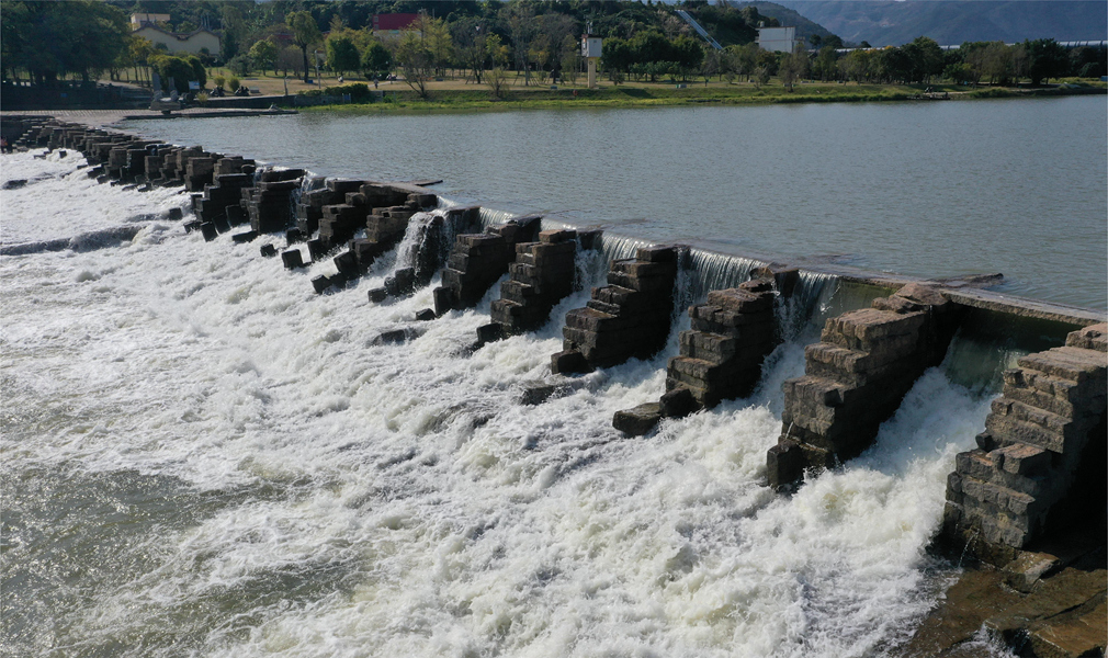 世界灌溉工程遗产木兰陂。张智生摄