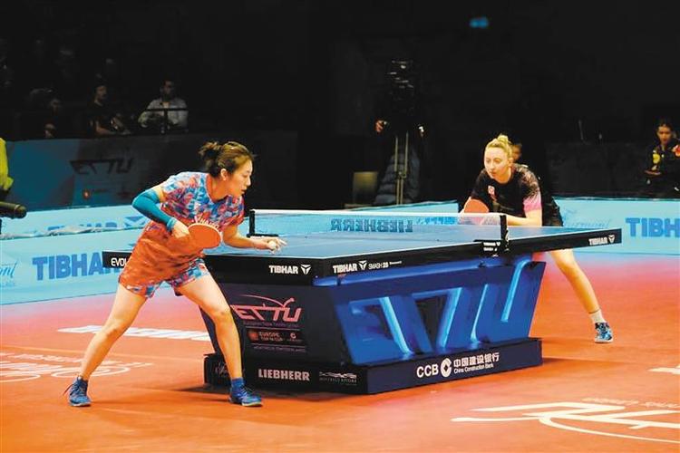 全国乒乓球俱乐部甲A联赛开拍  “陕西女乒”取得两连胜