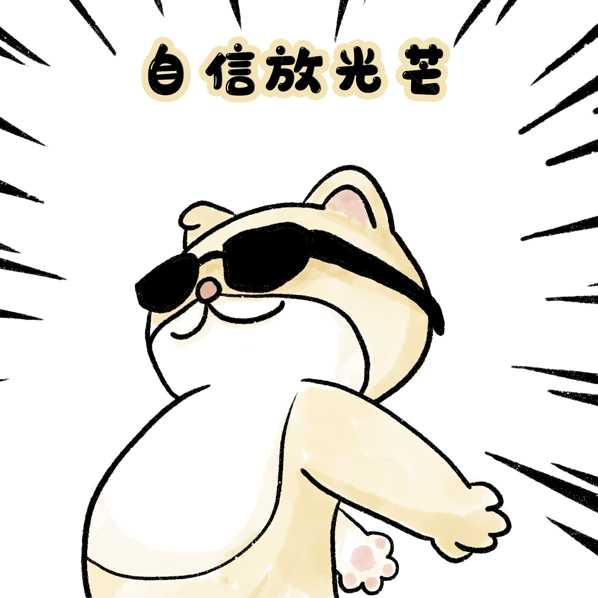 自信放光芒表情.gif