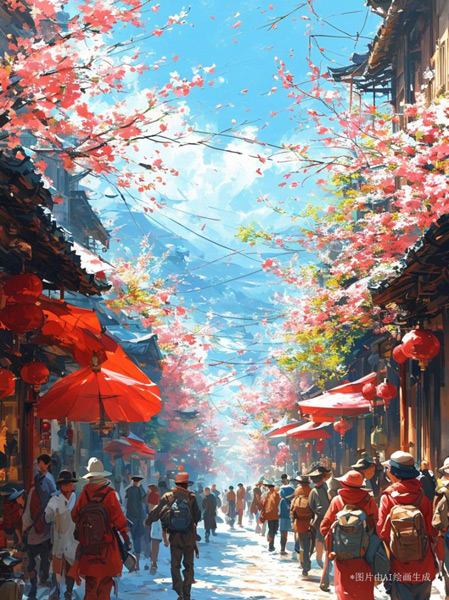 【巳巳如意万象新】漫评丨红红火火中国年,照见新年新图景 【巳巳如意万象新】漫评丨红红火火中国年,照见新年新图景