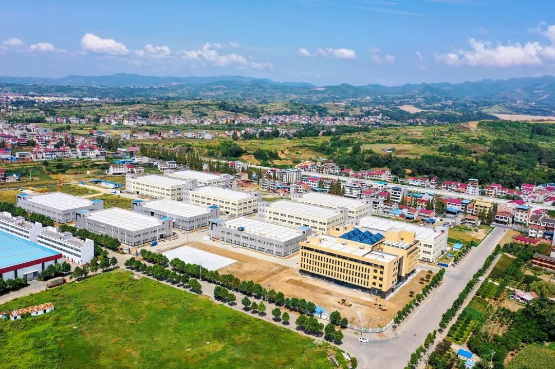 五里工业集中区西区鸟瞰图。.JPG