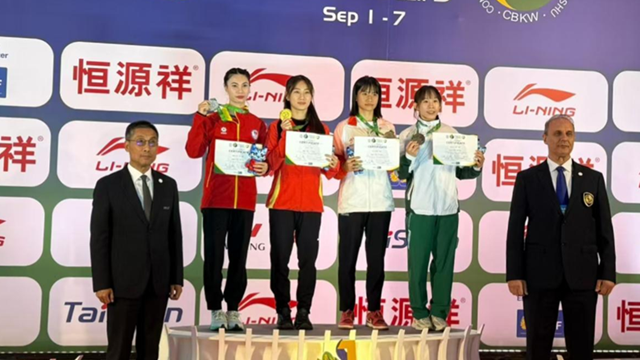 陕西荣耀！散打女将杜玉霞夺得世界武术锦标赛冠军