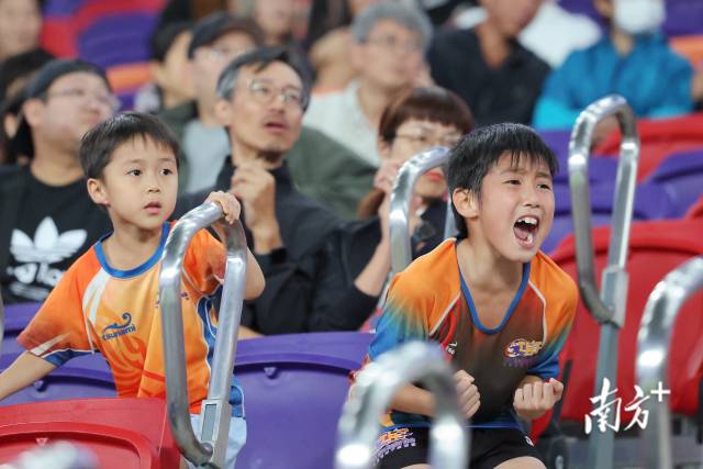 11月12日,第十五届全国运动会7人制橄榄球比赛在香港启德体育园启德主场馆拉开战幕,香港市民紧张观赛。苏韵桦 摄 885961c85cfc40512def086ac0f02770.jpeg