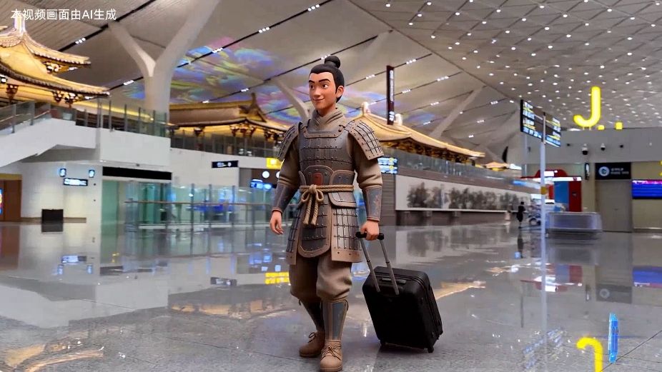 跟着秦俑逛陕西丨邂逅机场里的博物馆