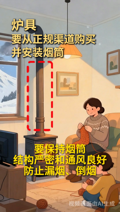 AI动画|防患于未然,看看冬季居家取暖的正确打开方式 AI动画|防患于未然,看看冬季居家取暖的正确打开方式