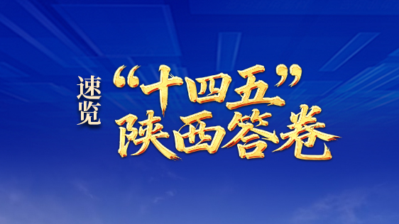 海报｜速览“十四五”陕西答卷