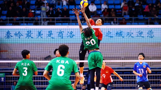 高清组图丨秦岭腹地小城办起国际大赛！商洛用排球“扣”响世界