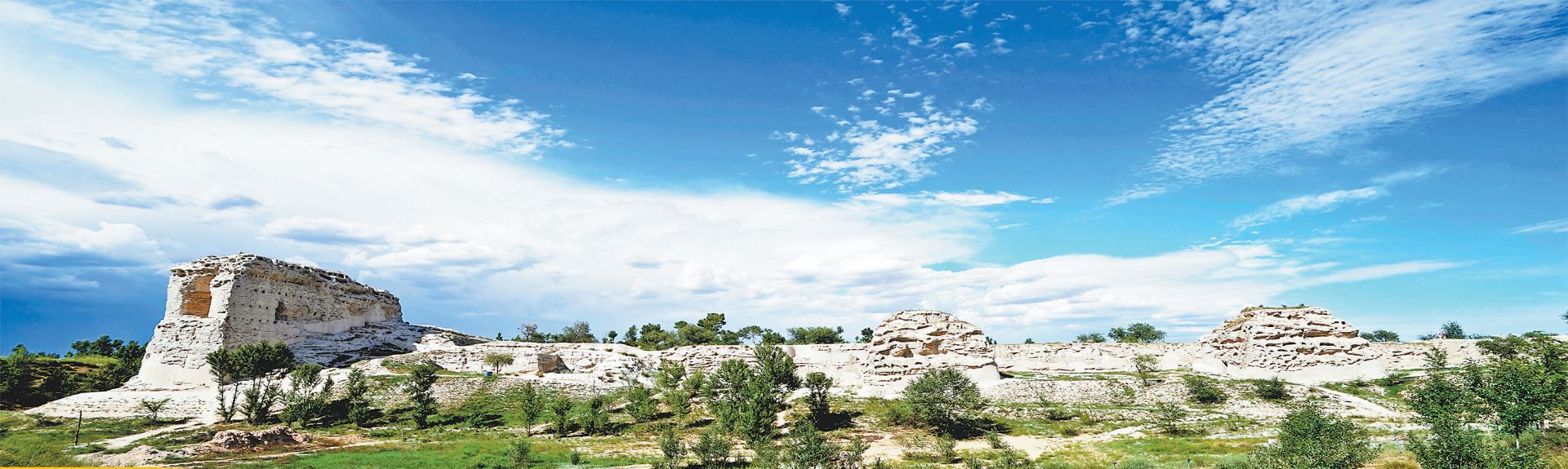 统万城国家考古遗址公园。白凌燕 摄