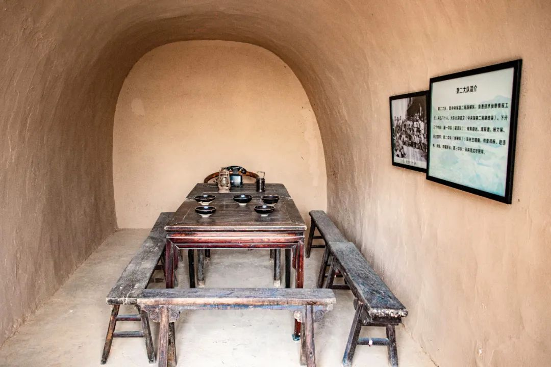 天赐湾革命旧址内景。