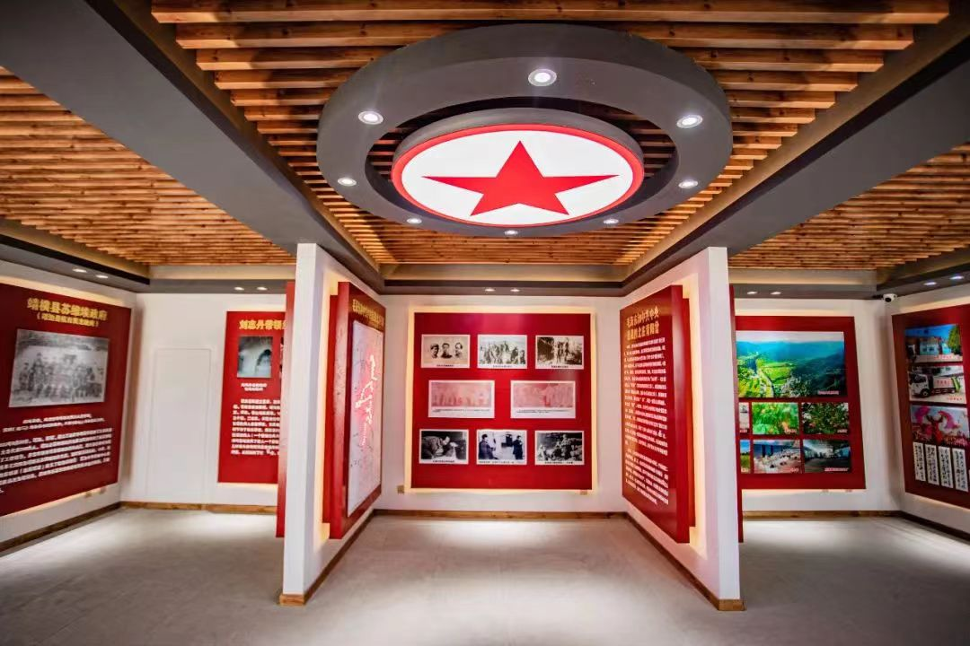 青阳岔中共中央驻地旧址内景。