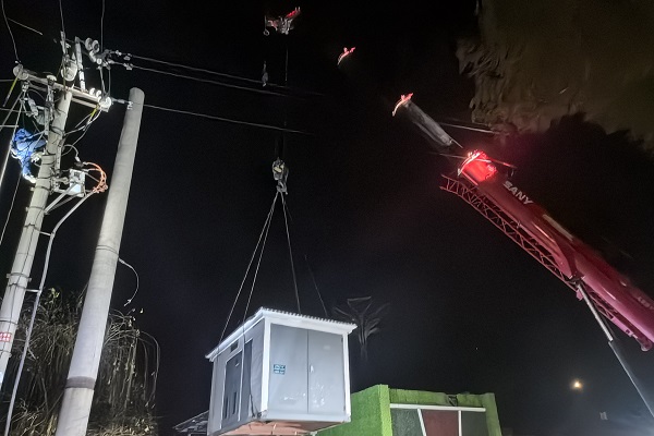 国网汉中略阳县供电公司：零点增容 光亮春节