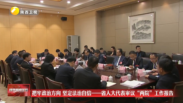 把牢政治方向 坚定法治自信——省人大代表审议“两院”工作报告