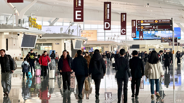  西安机场预计保障航班3.9万架次 发送旅客576.2万人次