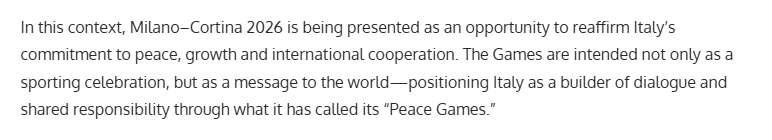 全球媒体聚焦 | 外媒:冬奥会不仅是竞技舞台 更是和平与合作之桥_fororder_2089b20ddbf6427fbd268deeeb0248f6