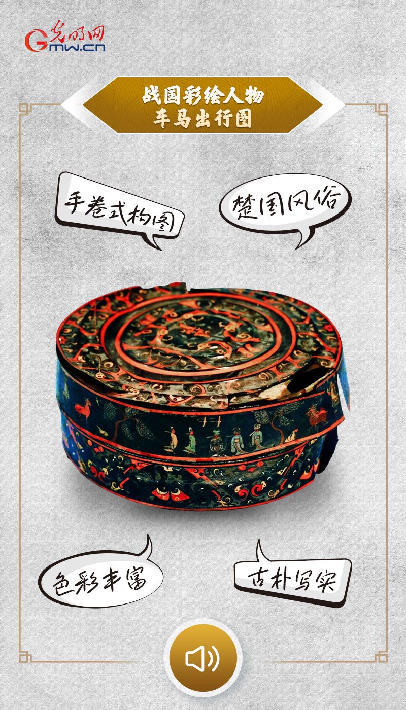 “文物会说话”有声海报｜这件化妆盒上，竟藏着千年前的车水马龙