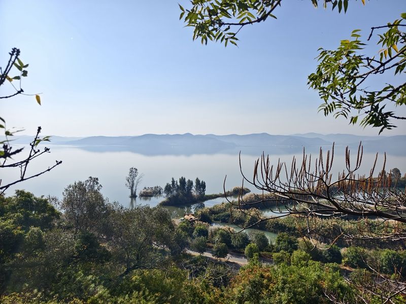 新春走基层｜山朝水朝，不如人来朝——异龙湖畔感受高原湖泊治污成果