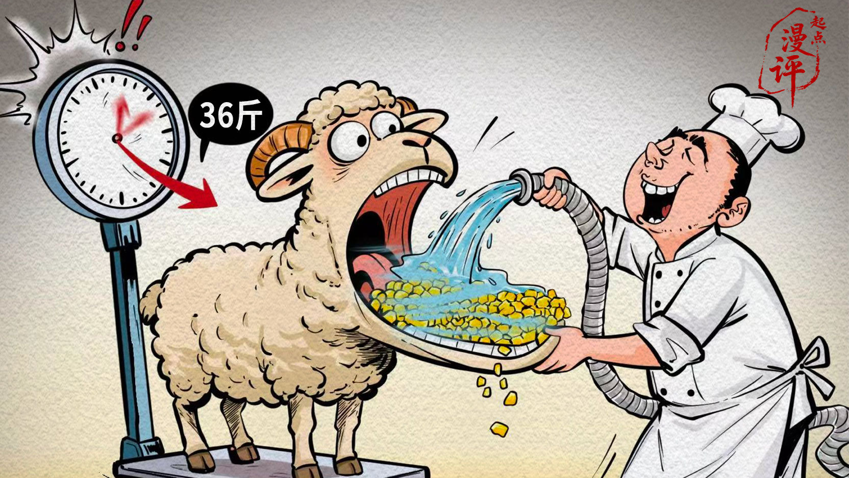 【起点漫评】活羊“注水” 诚信“缩水”