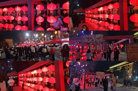 宝鸡岐山县中心小学：花灯映童心 喜乐闹元宵