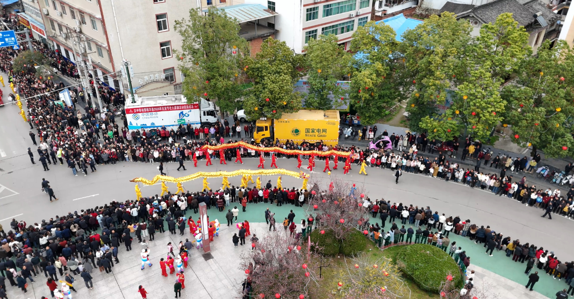 国网汉中洋县供电公司：电力护航社火游演 赋能元宵民俗盛宴
